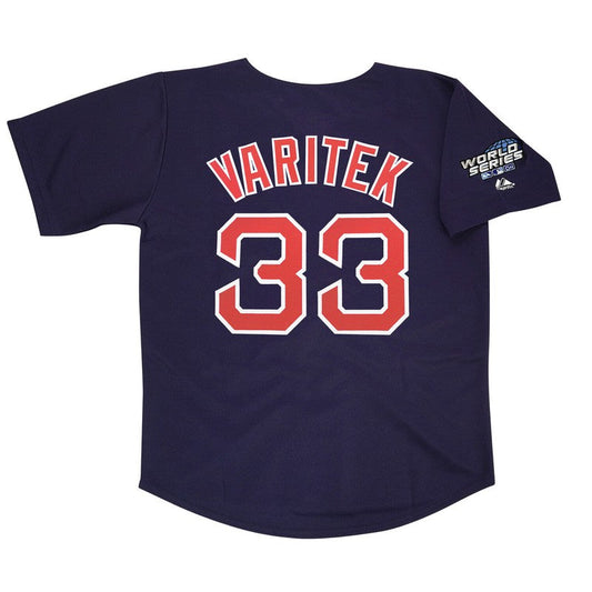 Jason Varitek 2004 Boston Red Sox Alt Navy World Series Jersey M 2Xl | CTJS3173