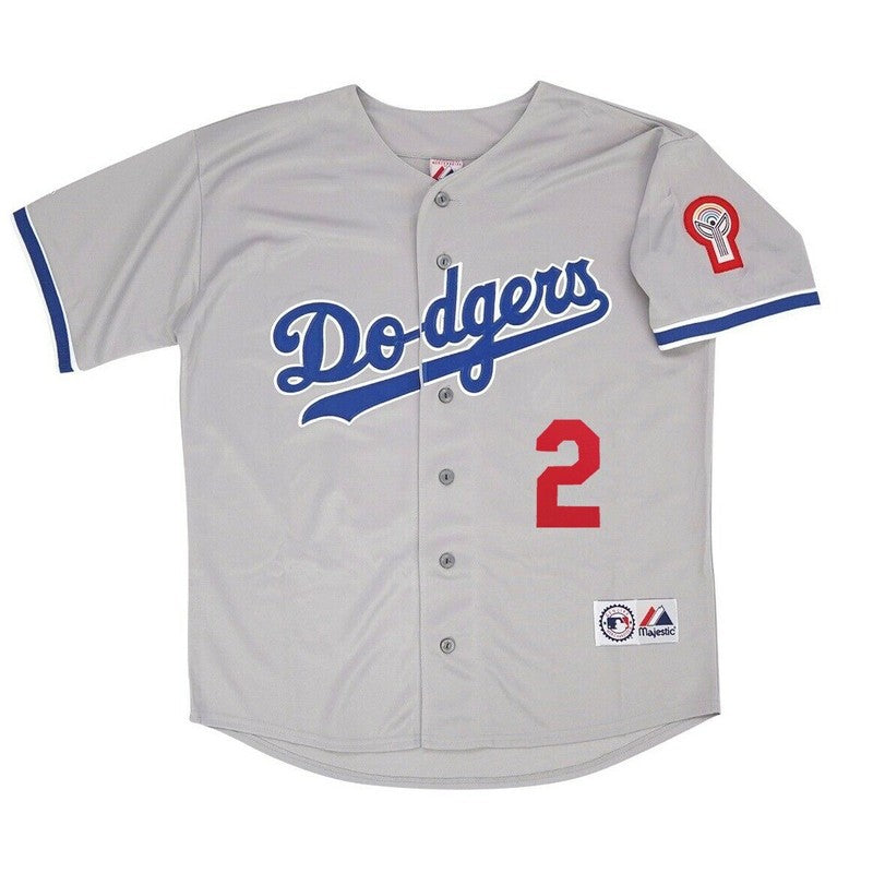 Tommy Lasorda 1981 Los Angeles Dodgers Grey Road Jersey W Patch S 3Xl | CTJS3252