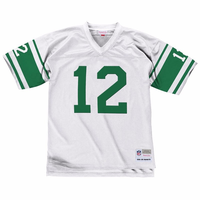 Joe Namath 1968 New York Jets Road White Legacy Jersey | CTJS3296