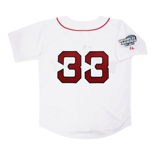Jason Varitek 2004 Boston Red Sox Home White World Series Jersey M 2Xl | CTJS3242