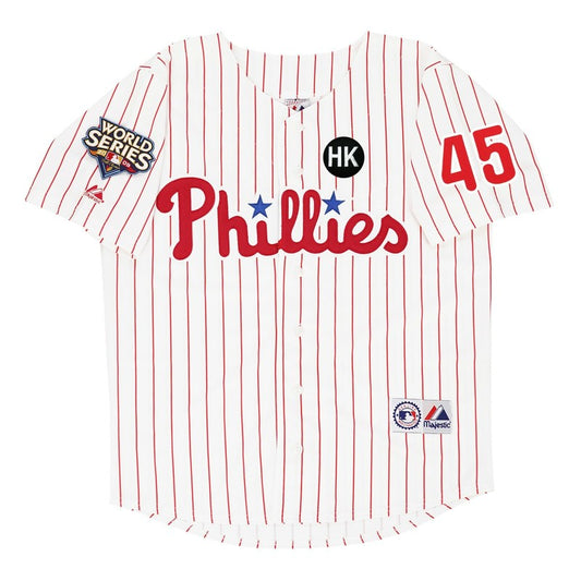 Pedro Martinez 2009 Philadelphia Phillies World Series Home Road Jersey | CTJS3218
