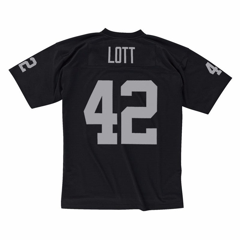 Ronnie Lott 1991 Oakland Raiders Home Black Legacy Jersey | CTJS3272