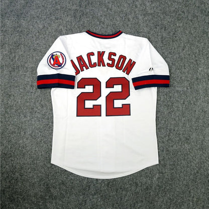 Bo Jackson California Angels Cooperstown Home White Throwback Jersey | CTJS3316