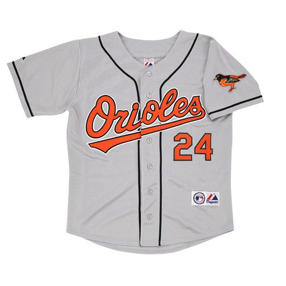 Eric Davis Baltimore Orioles 1997 Road Grey Jersey W Team Patch M 2Xl | CTJS3131