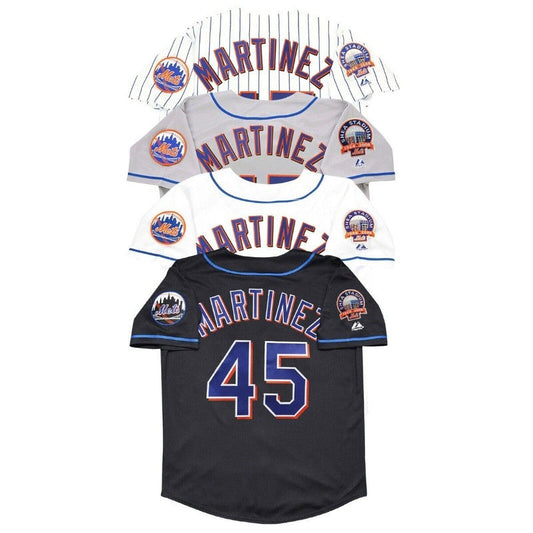Pedro Martinez 2008 New York Mets Shea Closing Patchhomeroadalt Jersey | CTJS3330