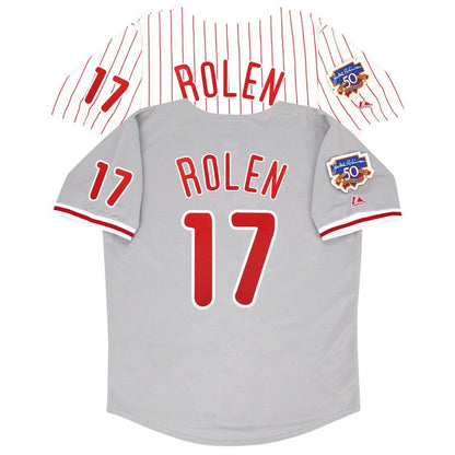 Scott Rolen 1997 Philadelphia Phillies Jackie 50Th Home Road Jersey | CTJS3402