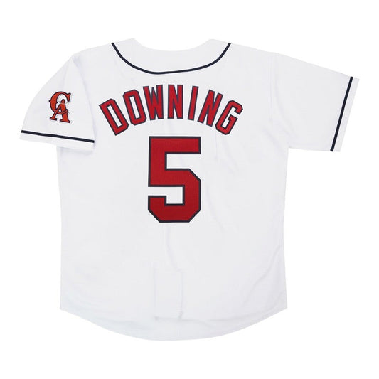 Brian Downing California Angels Home White Throwback Jersey W Team Patch | CTJS3158