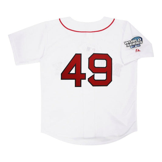 Tim Wakefield 2004 Boston Red Sox Home White World Series Jersey M 2Xl | CTJS3260
