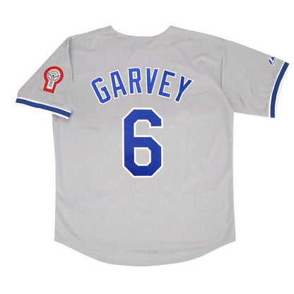 Steve Garvey 1981 Los Angeles Dodgers Grey Road Jersey W Patch S 3Xl | CTJS3388