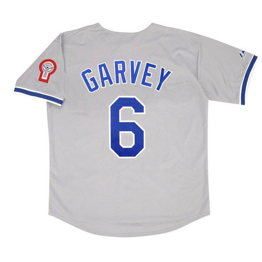 Steve Garvey 1981 Los Angeles Dodgers Grey Road Jersey W Patch S 3Xl | CTJS3388