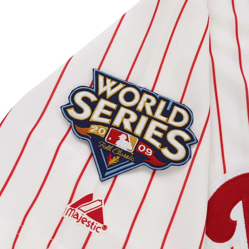 Pedro Martinez 2009 Philadelphia Phillies World Series Home Road Jersey | CTJS3218