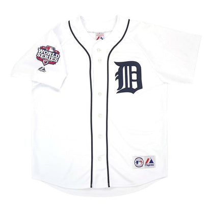 Miguel Cabrera 2012 Detroit Tigers World Series Home White Jersey M 2Xl | CTJS3320