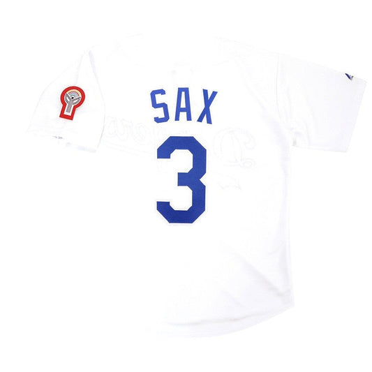 Steve Sax 1981 Los Angeles Dodgers Home White Jersey S 3Xl | CTJS3140
