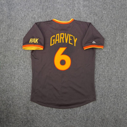 Steve Garvey 1984 San Diego Padres Cooperstown Brown Away Throwback Jersey | CTJS3231