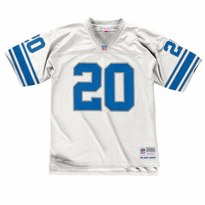 Barry Sanders 1996 Detroit Lions Road White Legacy Jersey | CTJS3307