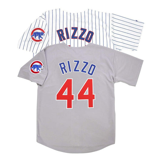 Anthony Rizzo Chicago Cubs Home White Road Grey Jersey W Patch | CTJS3290