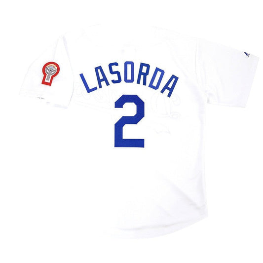 Tommy Lasorda 1981 Los Angeles Dodgers Home White Jersey S 3Xl | CTJS3400