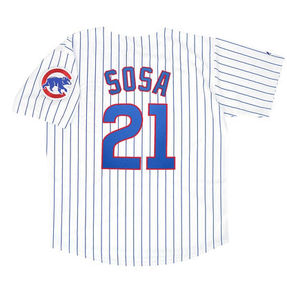 Sammy Sosa Chicago Cubs Home White Road Grey Jersey W Patch | CTJS3323