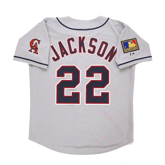 Bo Jackson 1994 California Angels Grey Road Jersey W 125Th Patch | CTJS3230