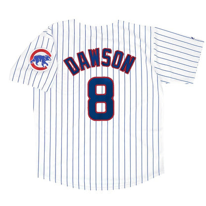 Andre Dawson Chicago Cubs Home White Road Grey Jersey W Patch | CTJS3347