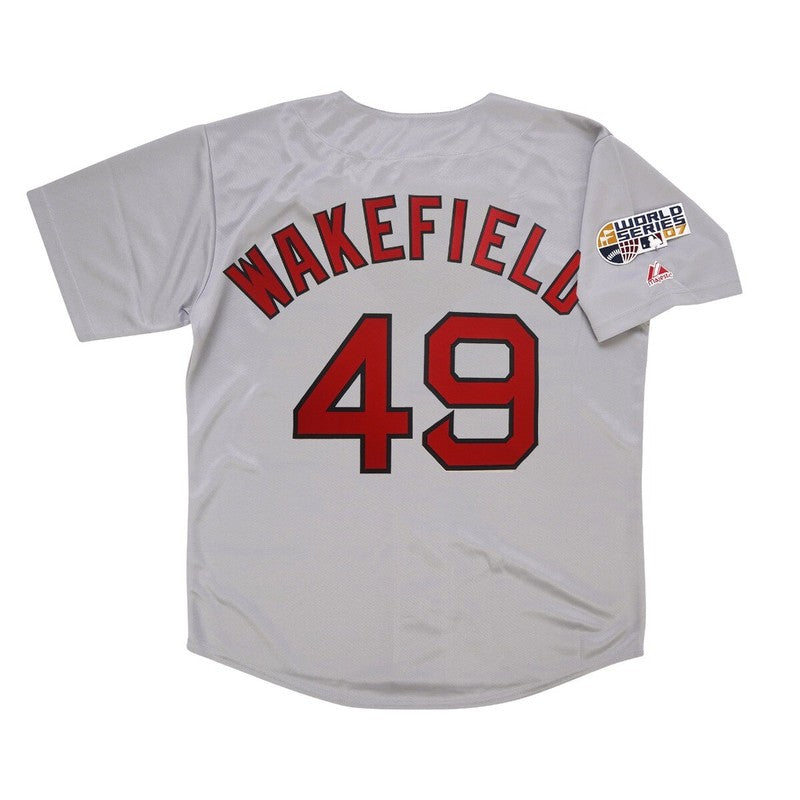 Tim Wakefield 2007 Boston Red Sox Grey Road World Series Jersey M 2Xl | CTJS3222