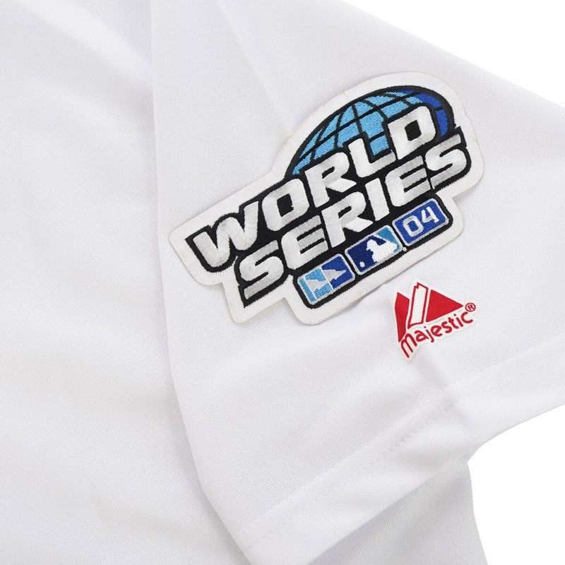 Nomar Garciaparra 2004 Boston Red Sox Home White World Series Jersey Men M 2Xl | CTJS3181