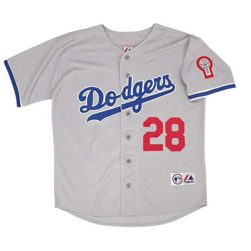 Pedro Guerrero 1981 Los Angeles Dodgers Grey Road Jersey W Patch S 3Xl | CTJS3271