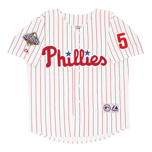 Pat Burrell 2008 Philadelphia Phillies World Series Home Road Jersey | CTJS3187
