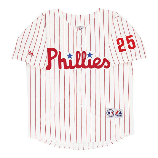 Jim Thome Philadelphia Phillies Home White Road Grey Jersey | CTJS3360