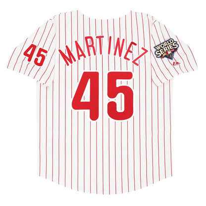 Pedro Martinez 2009 Philadelphia Phillies World Series Home Road Jersey | CTJS3218