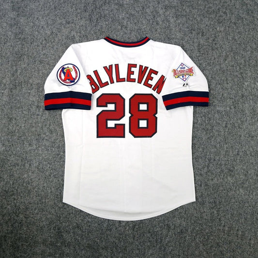 Bert Blyleven California Angels 1989 All Star Cooperstown Home Jersey | CTJS3159
