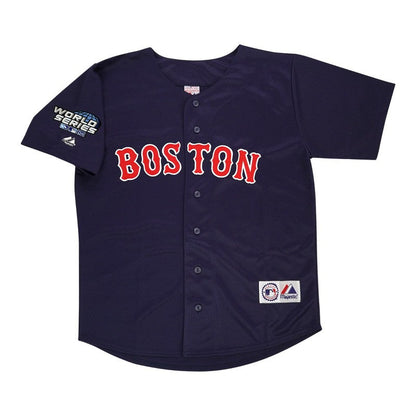 Pedro Martinez 2004 Boston Red Sox Alt Navy World Series Jersey M 2Xl | CTJS3217