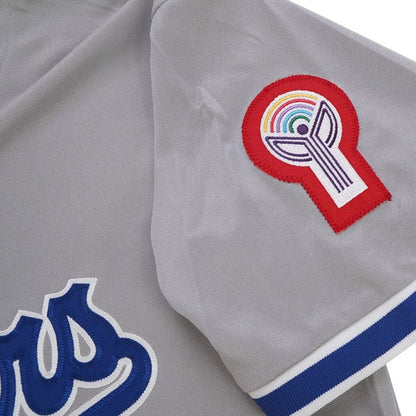 Steve Sax 1981 Los Angeles Dodgers Grey Road Jersey W Patch S 3Xl | CTJS3142