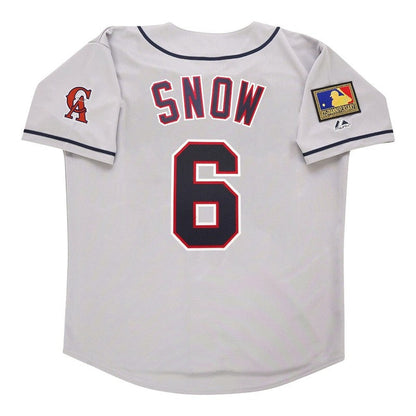 Jt Snow 1994 California Angels Grey Road Jersey W 125Th Patch | CTJS3219