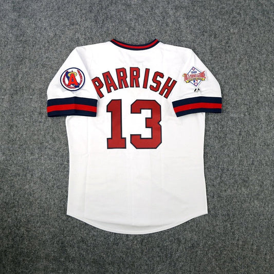 Lance Parrish California Angels 1989 All Star Cooperstown Home Jersey | CTJS3200