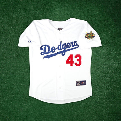 Raul Mondesi 1996 Los Angeles Dodgers 30Th Anniv Cooperstown Home White Jersey | CTJS3196