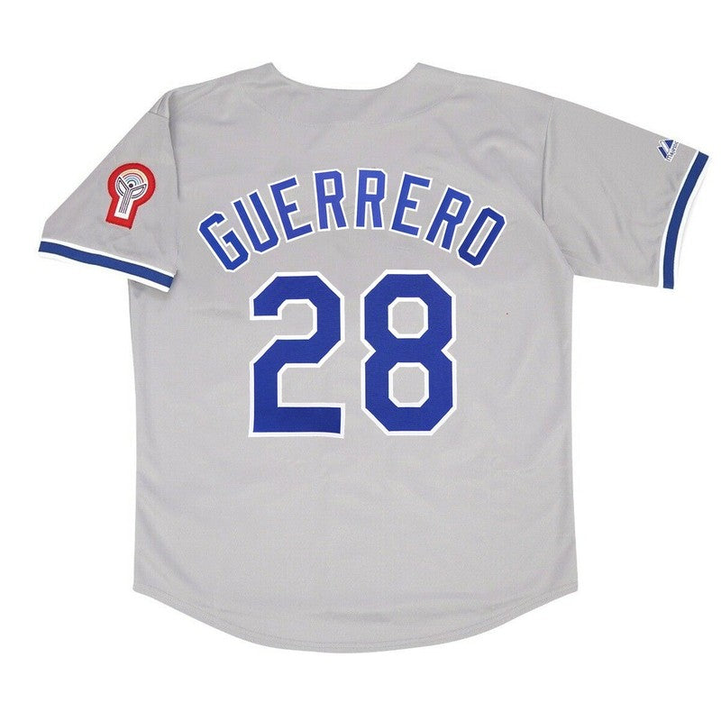 Pedro Guerrero 1981 Los Angeles Dodgers Grey Road Jersey W Patch S 3Xl | CTJS3271