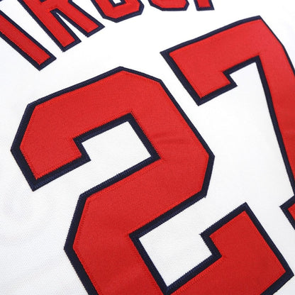 Mike Trout California Angels Cooperstown Home White Throwback Jersey | CTJS3358