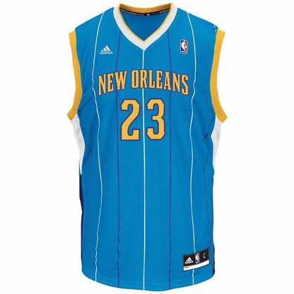 Anthony Davis New Orleans Hornets Replica Blue Jersey | CTJS3201