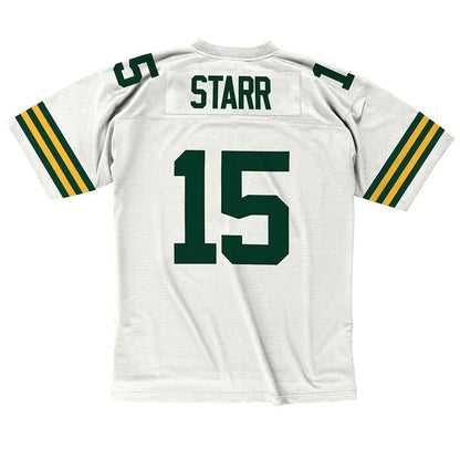 Bart Starr 1969 Green Bay Packers Road White Legacy Jersey | CTJS3163
