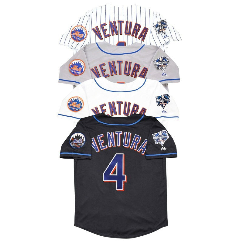Robin Ventura New York Mets 2000 World Series Homeroadalt Jersey | CTJS3285