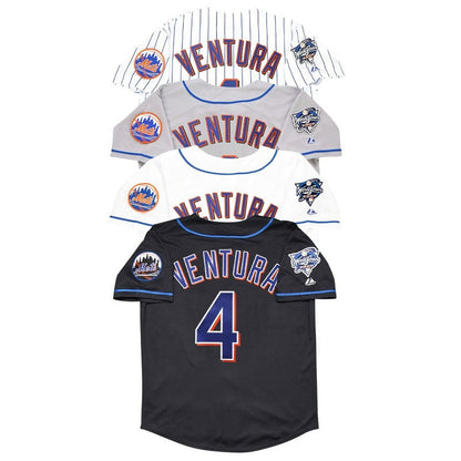 Robin Ventura New York Mets 2000 World Series Homeroadalt Jersey | CTJS3285