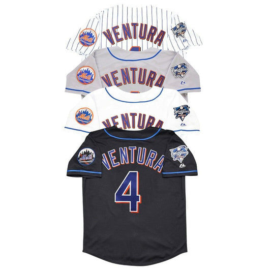 Robin Ventura New York Mets 2000 World Series Homeroadalt Jersey | CTJS3285