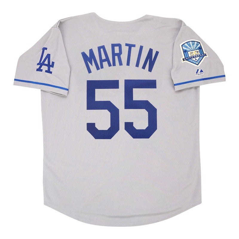 Russell Martin 2008 Los Angeles Dodgers Road 50Th Anniv Jersey M 2Xl | CTJS3145