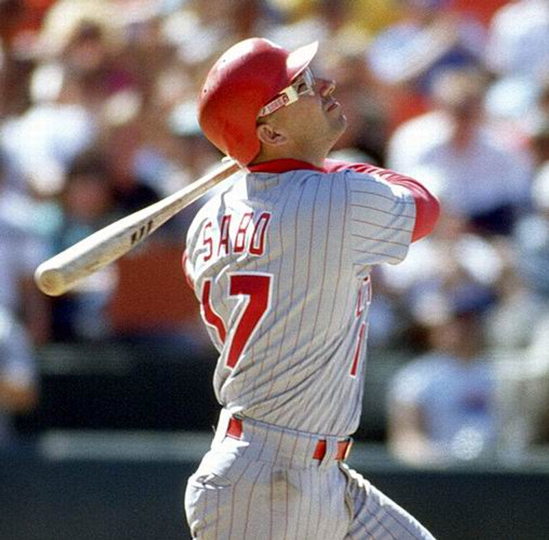 Chris Sabo Cincinnati Reds 1993 Throwback Away Baseball Stitched Jersey | CTJS2553