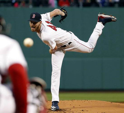 Chris Sale Boston Strong Red Sox 2017 Home Throwback Baseball Stitched Jersey Front | CTJS2551