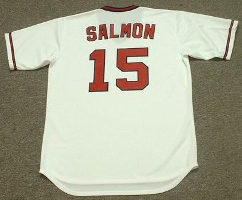 Tim Salmon California Angels Cooperstown Throwback Home Baseball Stitched Jersey | CTJS0244