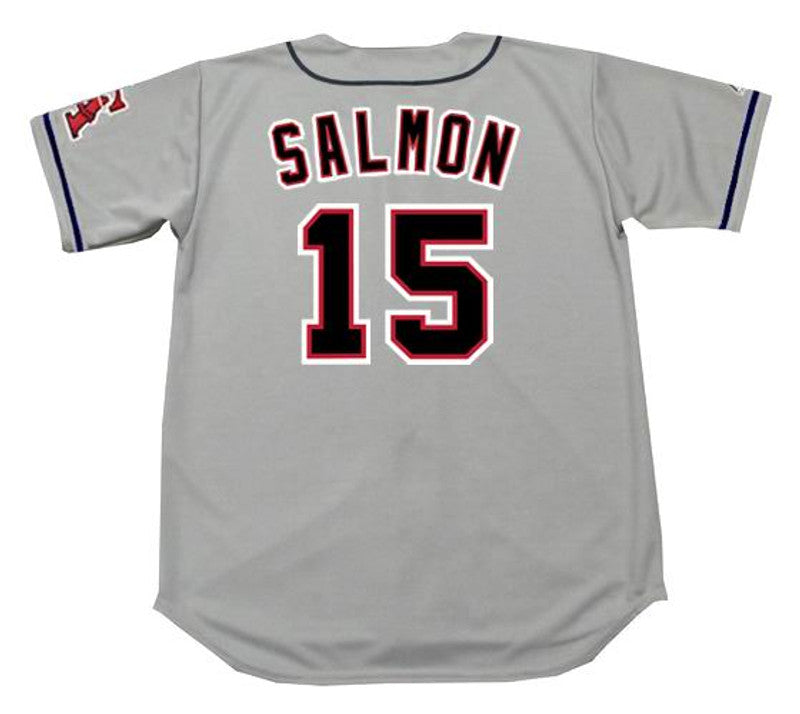 Tim Salmon California Angels 1996 Throwback Away Baseball Stitched Jersey | CTJS0245