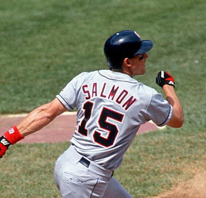 Tim Salmon California Angels 1996 Throwback Away Baseball Stitched Jersey | CTJS0245