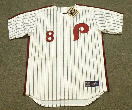 Juan Samuel Philadelphia Phillies 1984 Cooperstown Throwback Home Baseball Stitched Jersey | CTJS1435